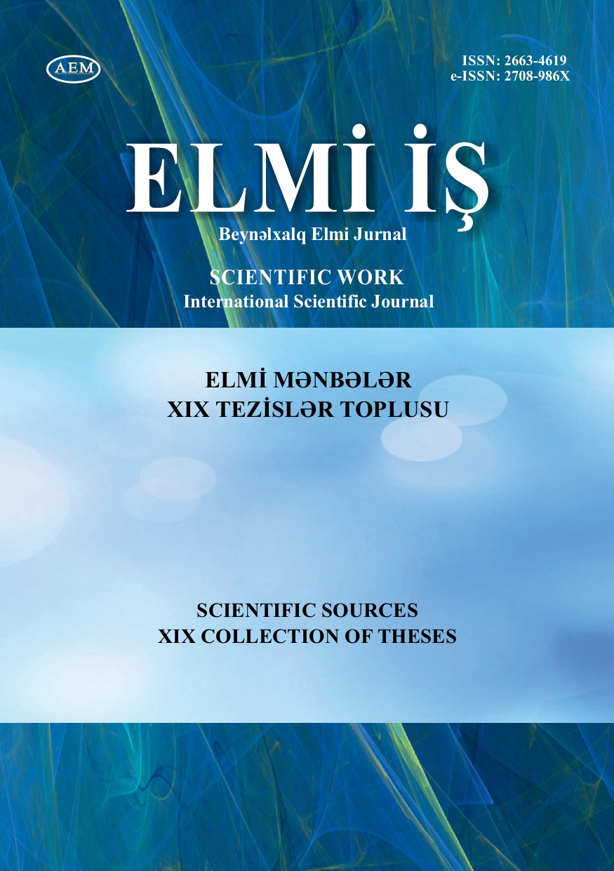 SCIENTIFIC SOURCES XIX COLLECTION OF THESES