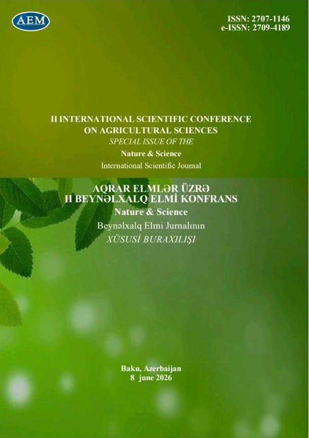 II INTERNATIONAL SCIENTIFIC CONFERENCE ON AGRICULTURAL 